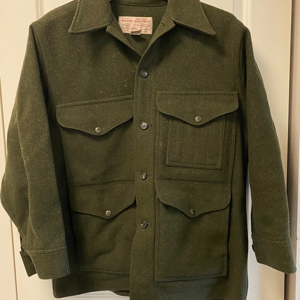 Filson Mackinaw Wool Hunting Jacket